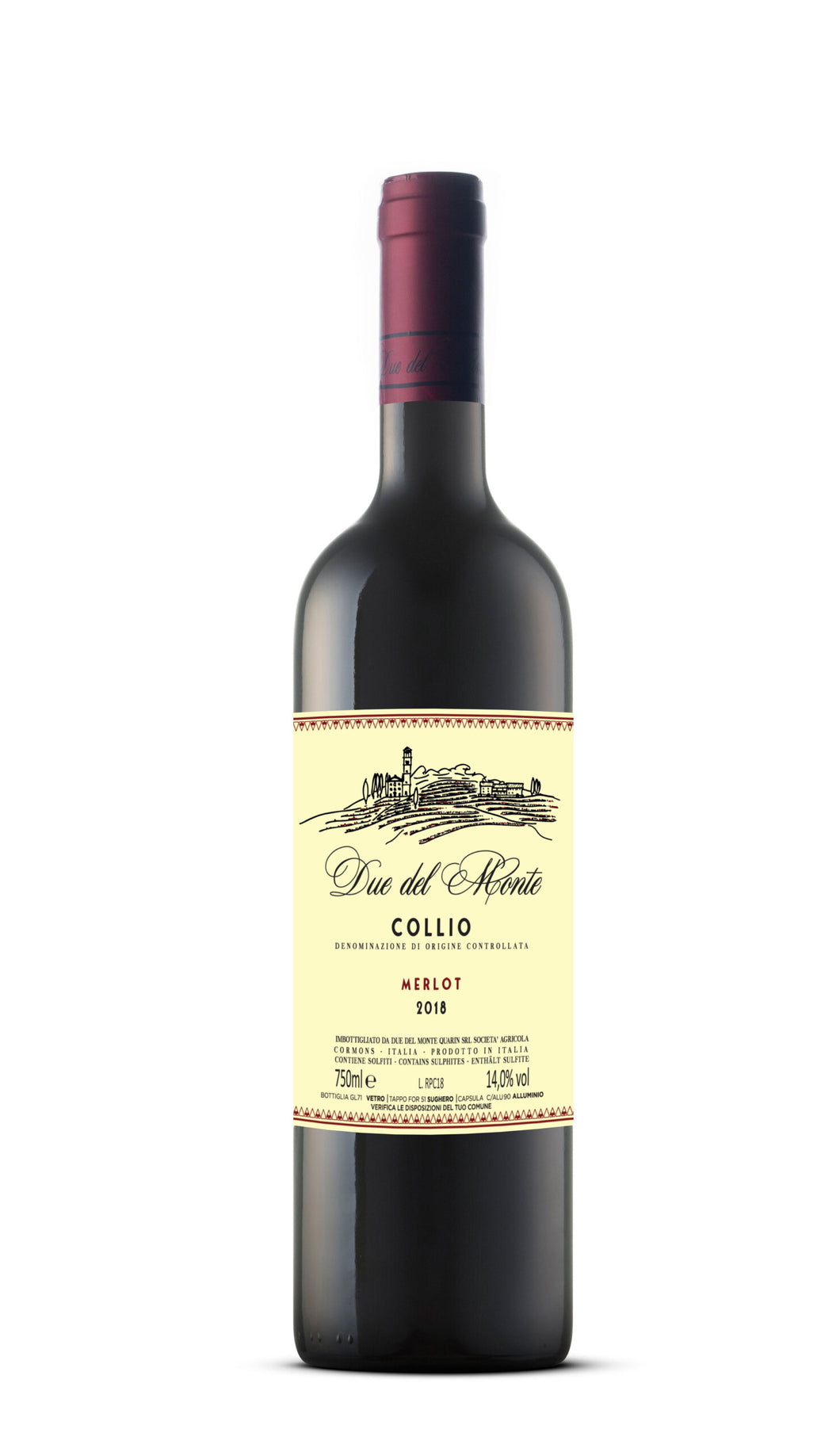 Due del Monte Merlot DOC Collio, 2019