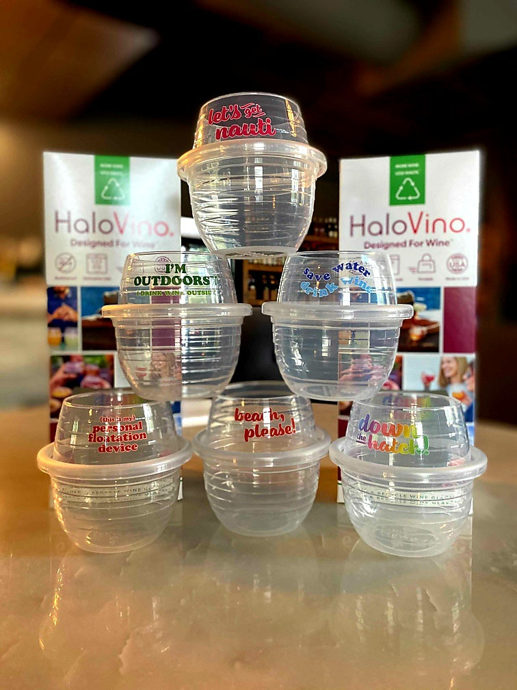 HaloVino Water Theme Tumbler