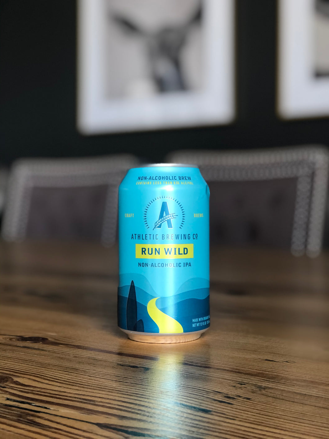 Run Wild IPA (12 oz can) Non-Alcoholic Beer