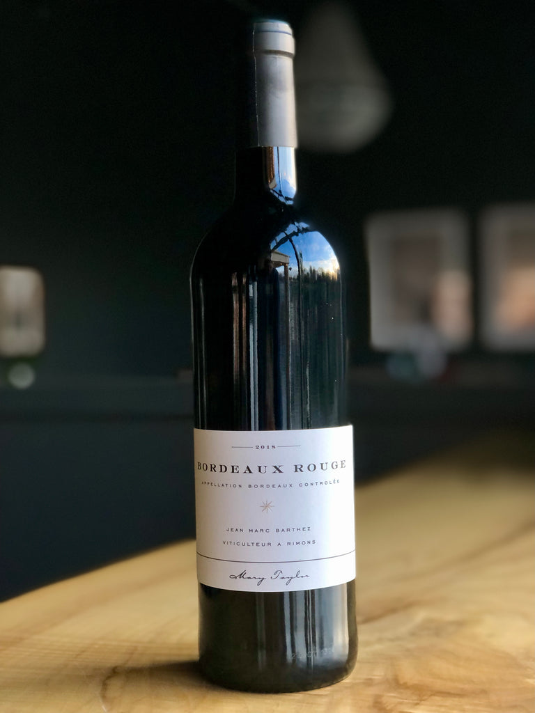 Bordeaux Rouge by Jean Marc Barthez, 2022 – Vintage 38 Wine Merchant