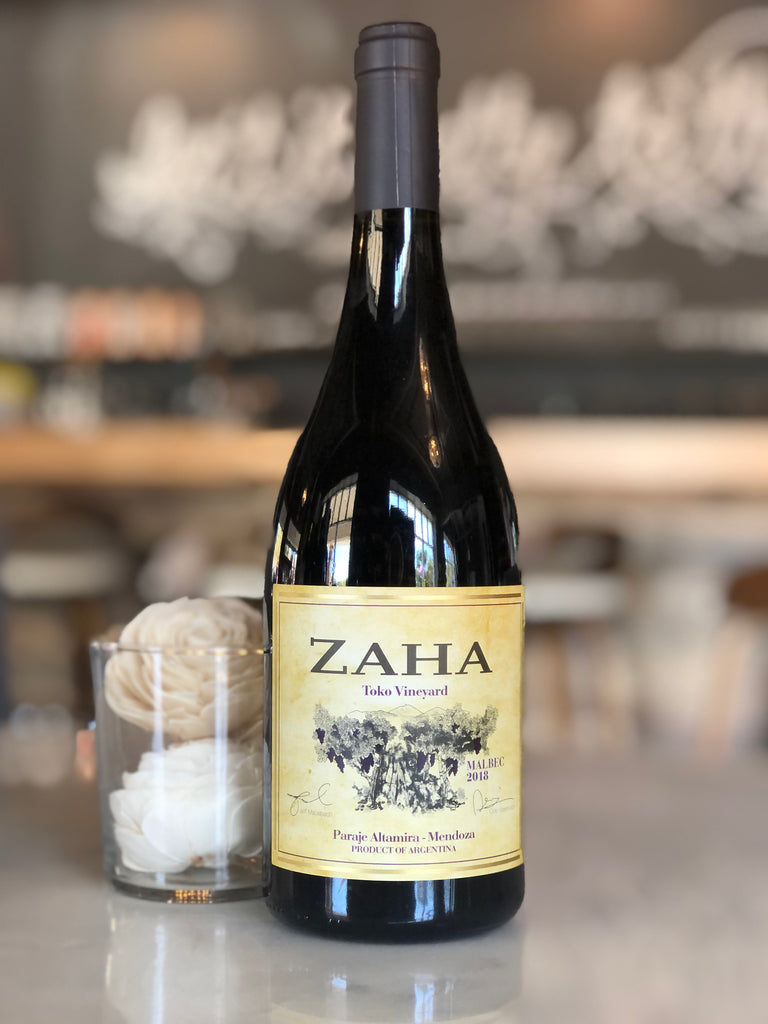 Zaha Toko Vineyard Malbec, 2018 – Vintage 38 Wine Merchant