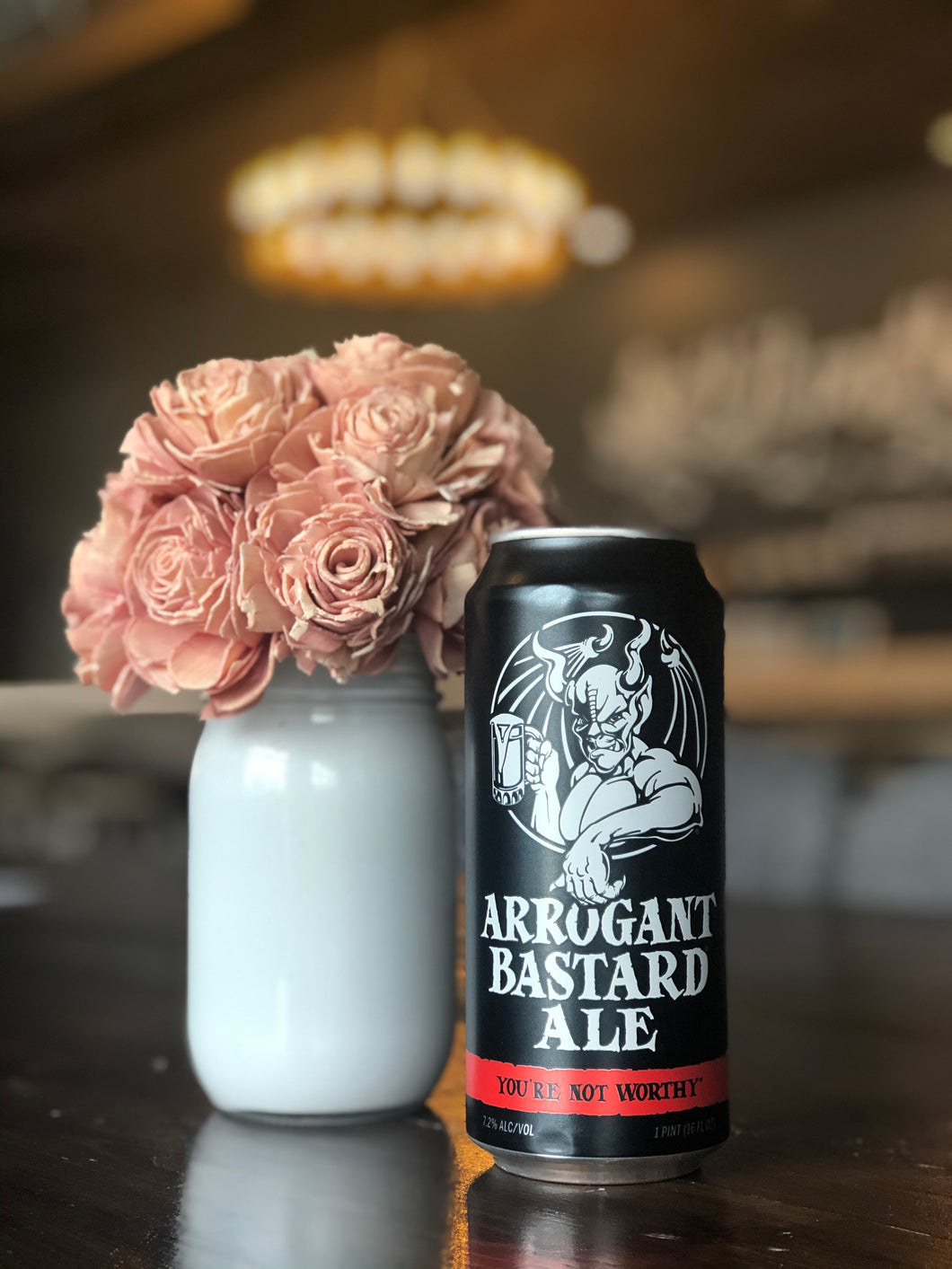 Arrogant Bastard Ale (16oz can)