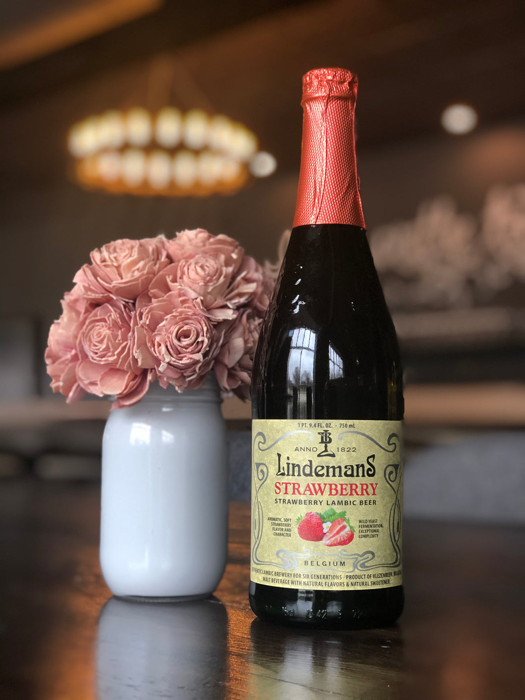 Lindemans Strawberry Lambic (750ml bottle)