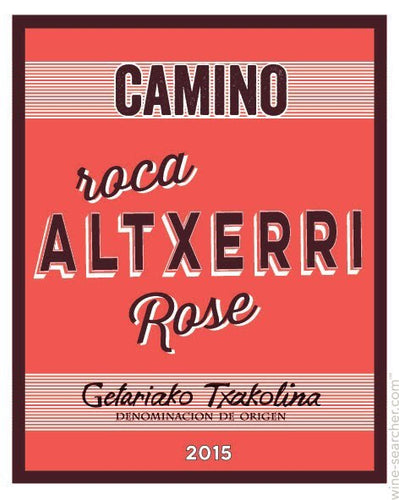 Camino Roca Altxerri Txakoli Rosado, 2018