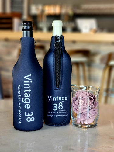 Vintage 38 Wine Bottle Coozie