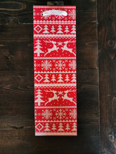 "Holiday Sweater - Red" Gift Bag