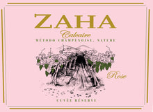 Zaha Calcaire Rosé Método Champenoise Nature, NV
