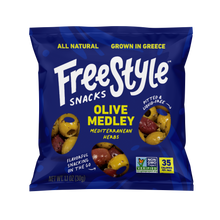 Mediterranean Herb Olive Medley 1.1oz - Freestyle Snacks