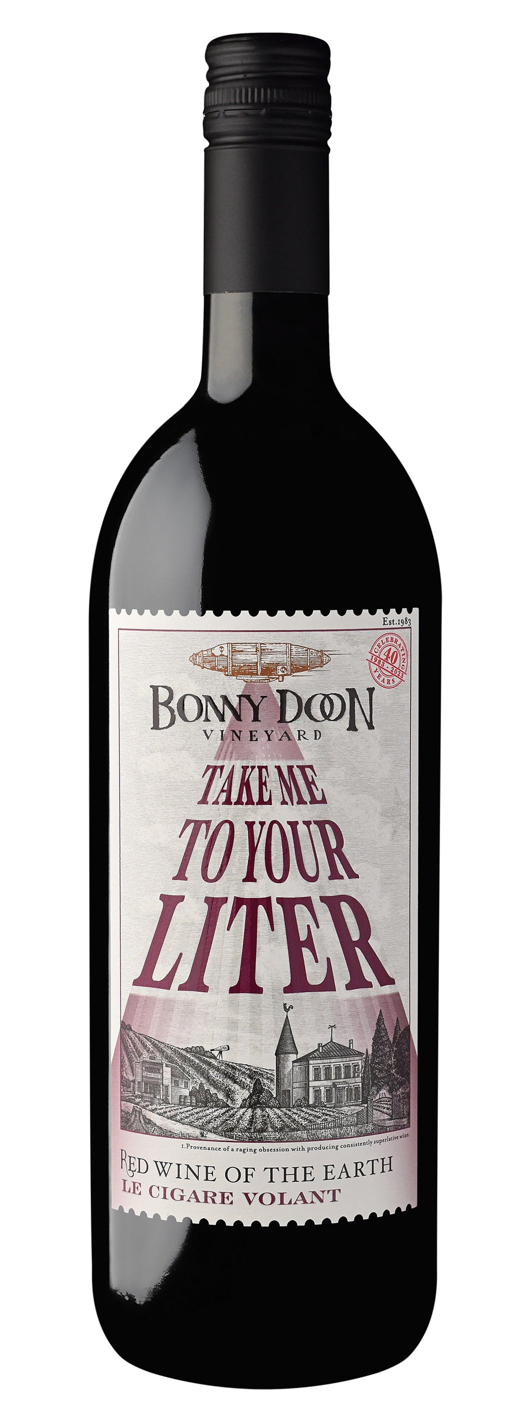Bonny Doon Vineyard TAKE ME TO YOUR LITER Le Cigare Volant, 2023 (LITER)