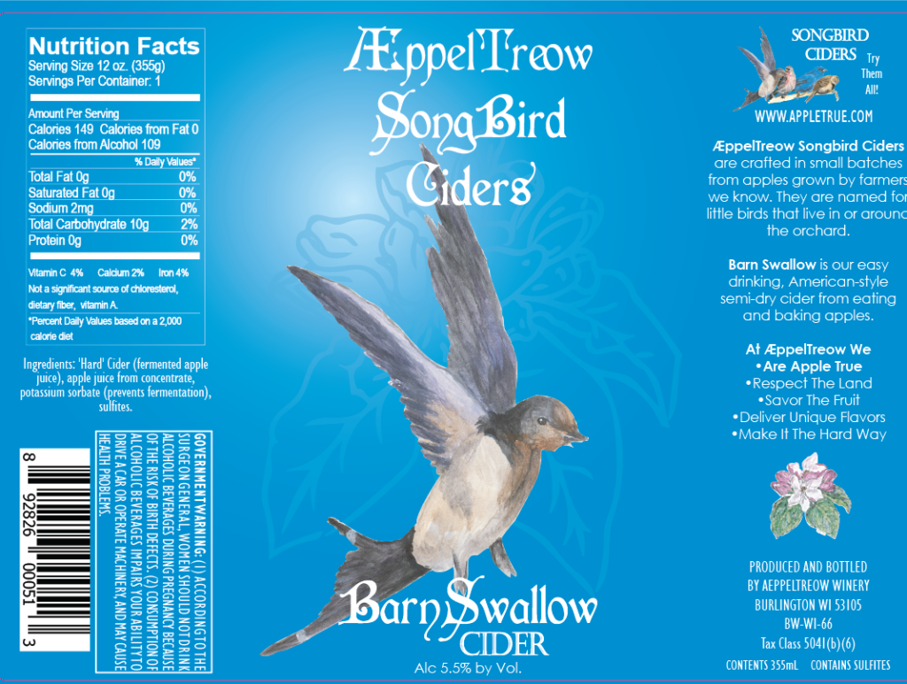 AEppel Treow Barn Swallow