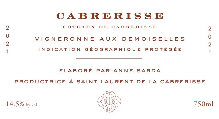 Cabrerisse by Anne Sarda, 2023