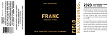 Field Recordings FRANC, 2023