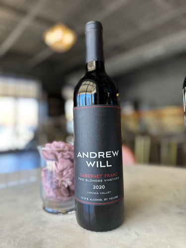 Andrew Will TWO BLONDES VINEYARD Cabernet Franc, 2020