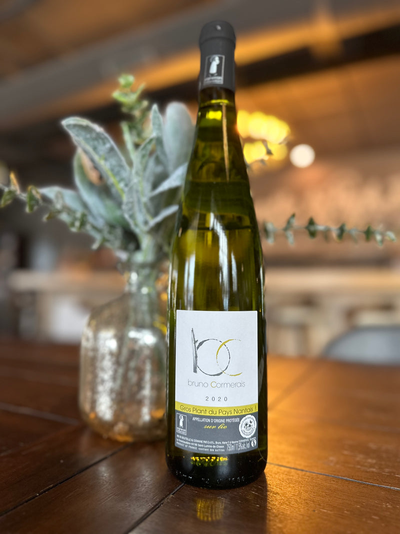 gros plant nantais Bruno Cormerais Gros Plant du Pays Nantais, 2020 – Vintage 38 Wine Merchant