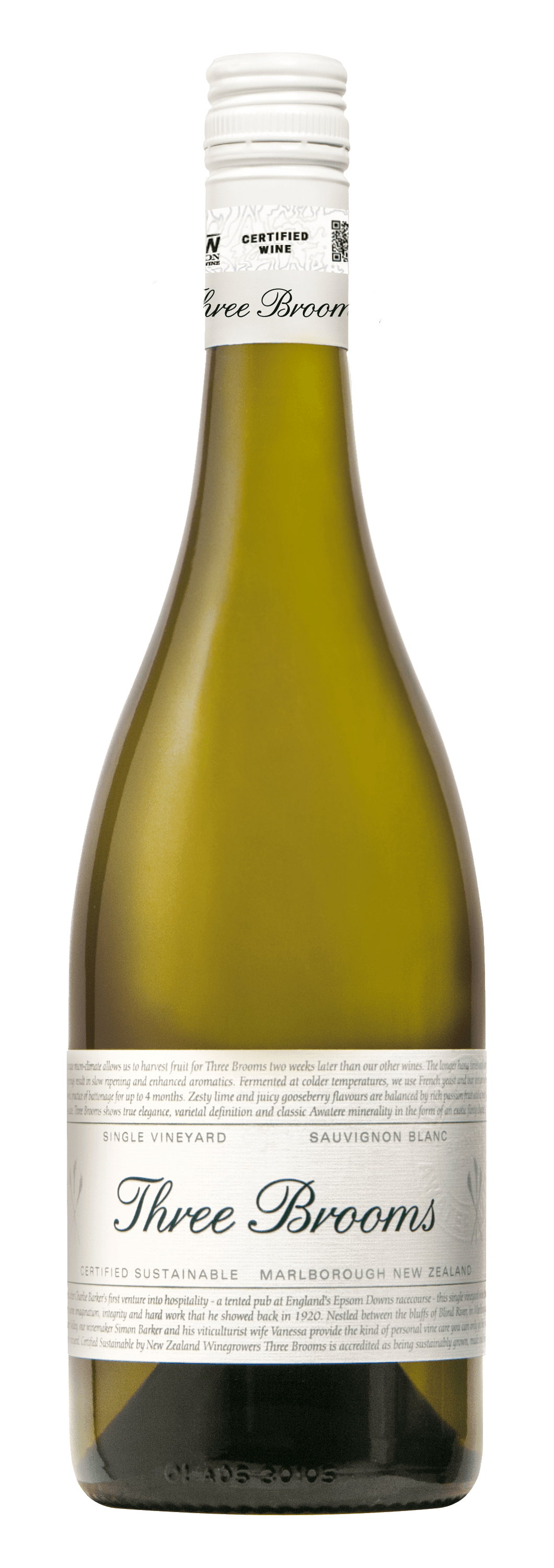 Three Brooms Marlborough Sauvignon Blanc, 2025