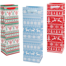 "Holiday Sweater - Blue" Gift Bag