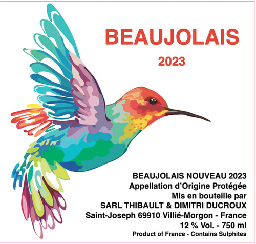 2025 Thibault Ducroux  Beaujolais Nouveau
