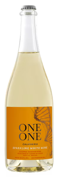 One of One Sparkling White Wine (alcohol removed)