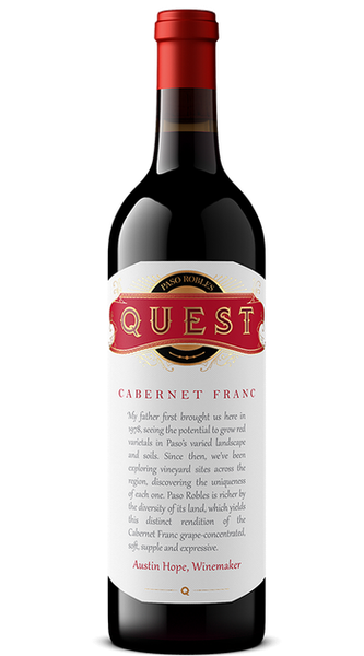 Quest Cabernet Franc by Austin Hope, 2023