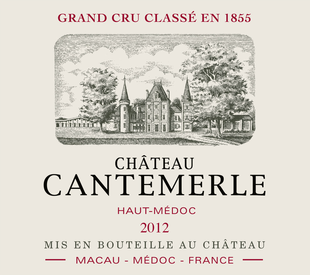 Chateau Cantemerle, Haut-Médoc 2012