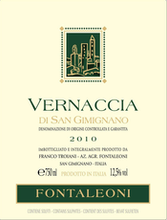 Fontaleoni Vernaccia di San Gimignano, 2018