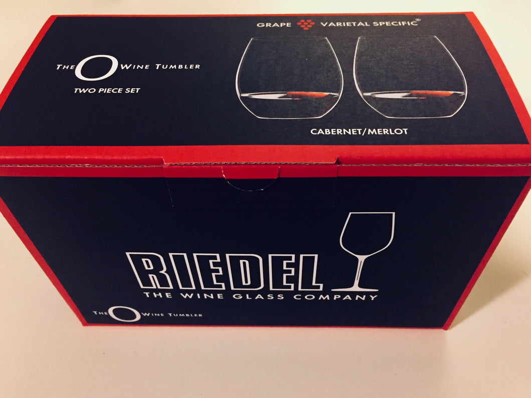 Riedel The O Wine Tumbler Glasses, Cabernet/Merlot - 2 pieces