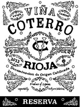 Vina Coterro "Reserva" Rioja 2012