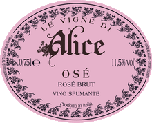 Alice Spumante Brut Rose “Ose”