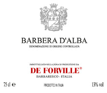 De Forville Barbera d’Alba, 2022