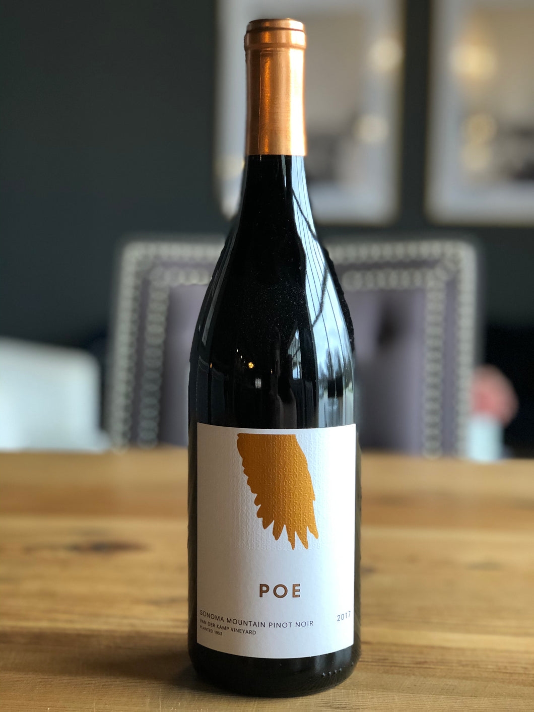 Poe Sonoma Mountain Pinot Noir, 2018