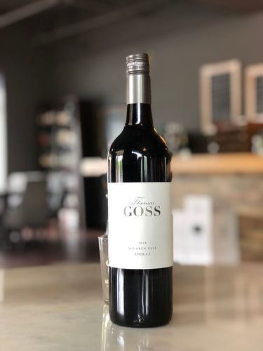 Thomas Goss Shiraz, 2018