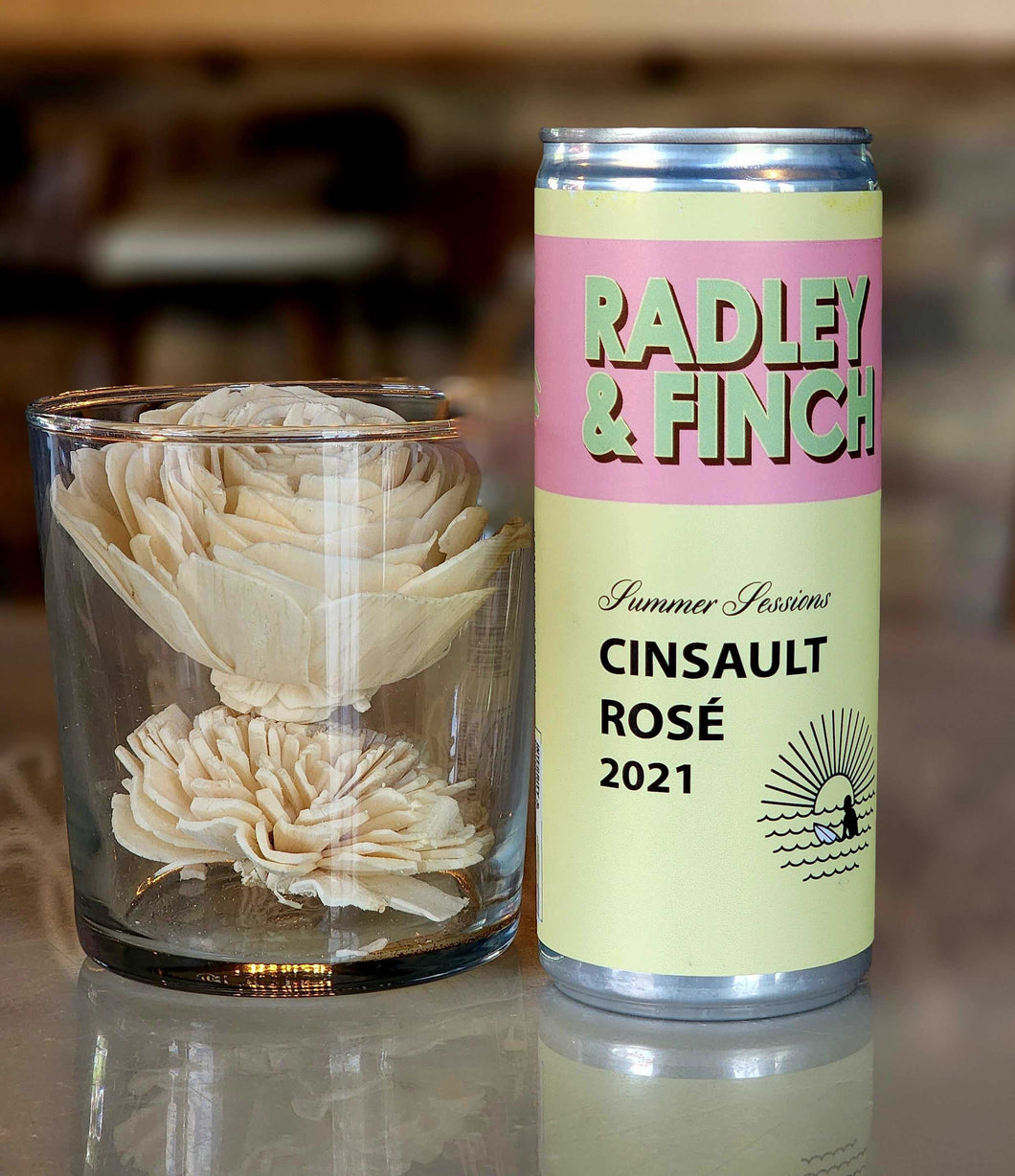 Radley & Finch Summer Sessions Cinsault Rosé 2021 (250ml can)