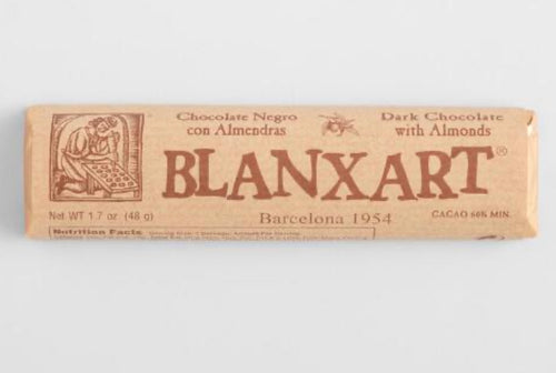 Blanxart Dark Chocolate With Almonds Bar