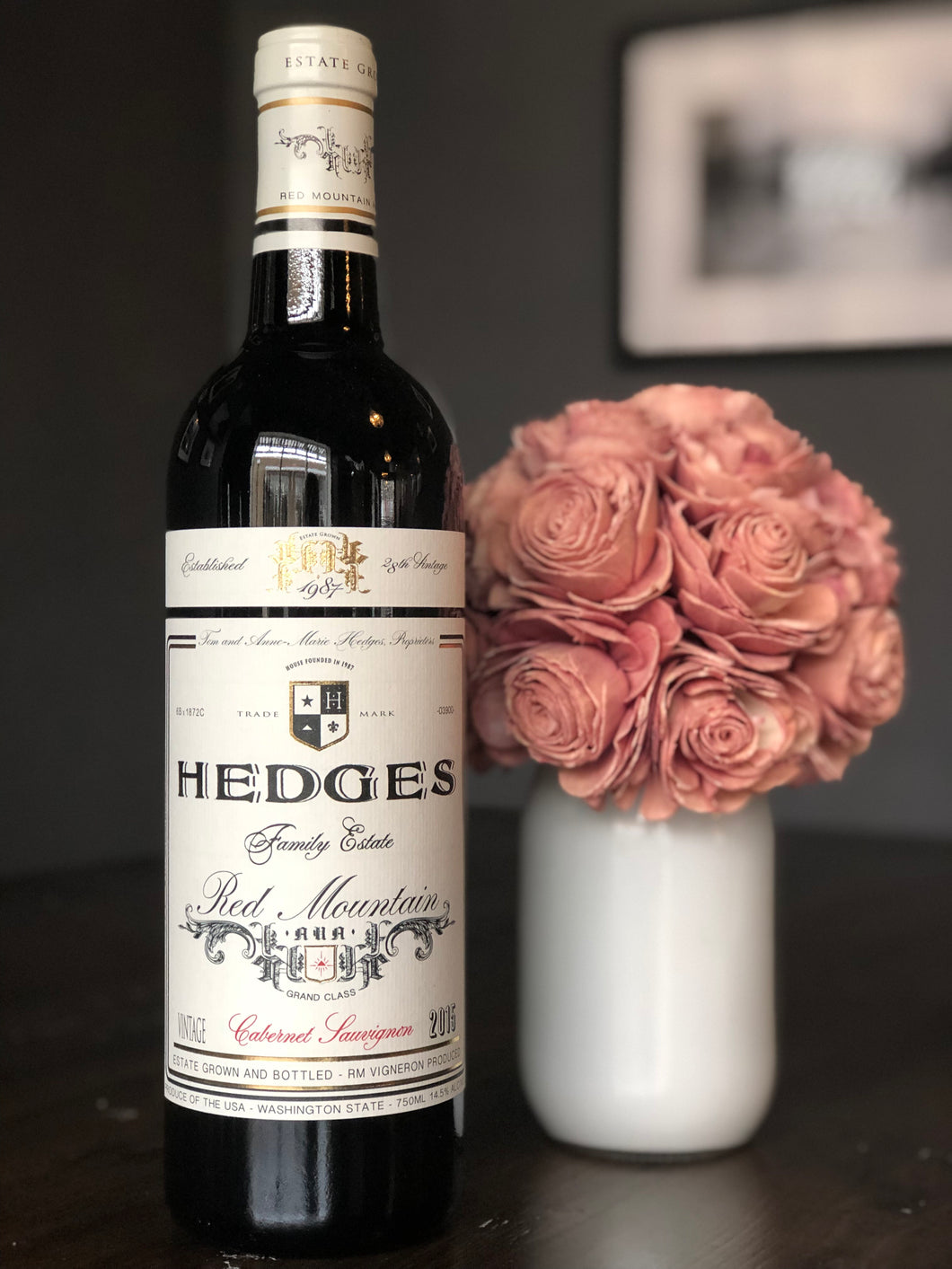 Hedges Family Estate Cabernet Sauvignon Red Mountain AVA, 2020