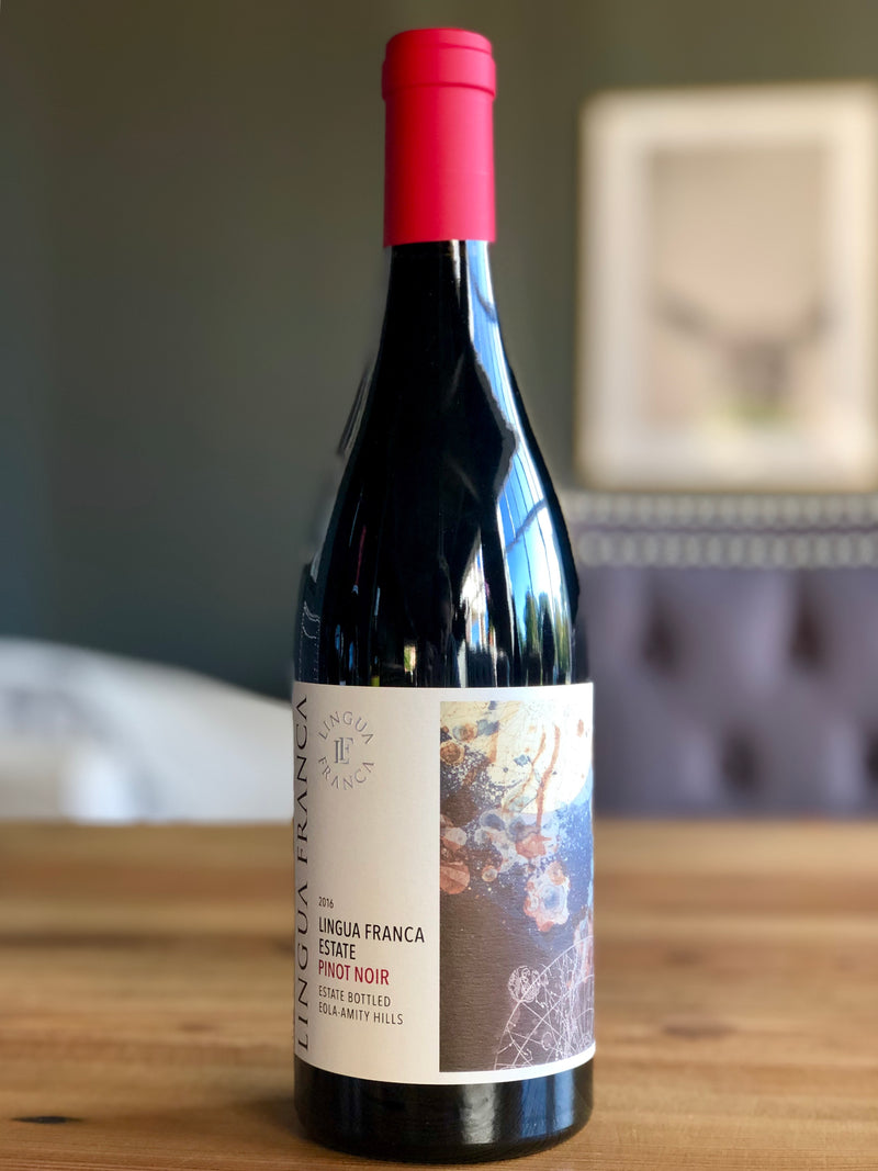 Lingua Franca ESTATE Pinot Noir, 2016 – Vintage 38 Wine Merchant