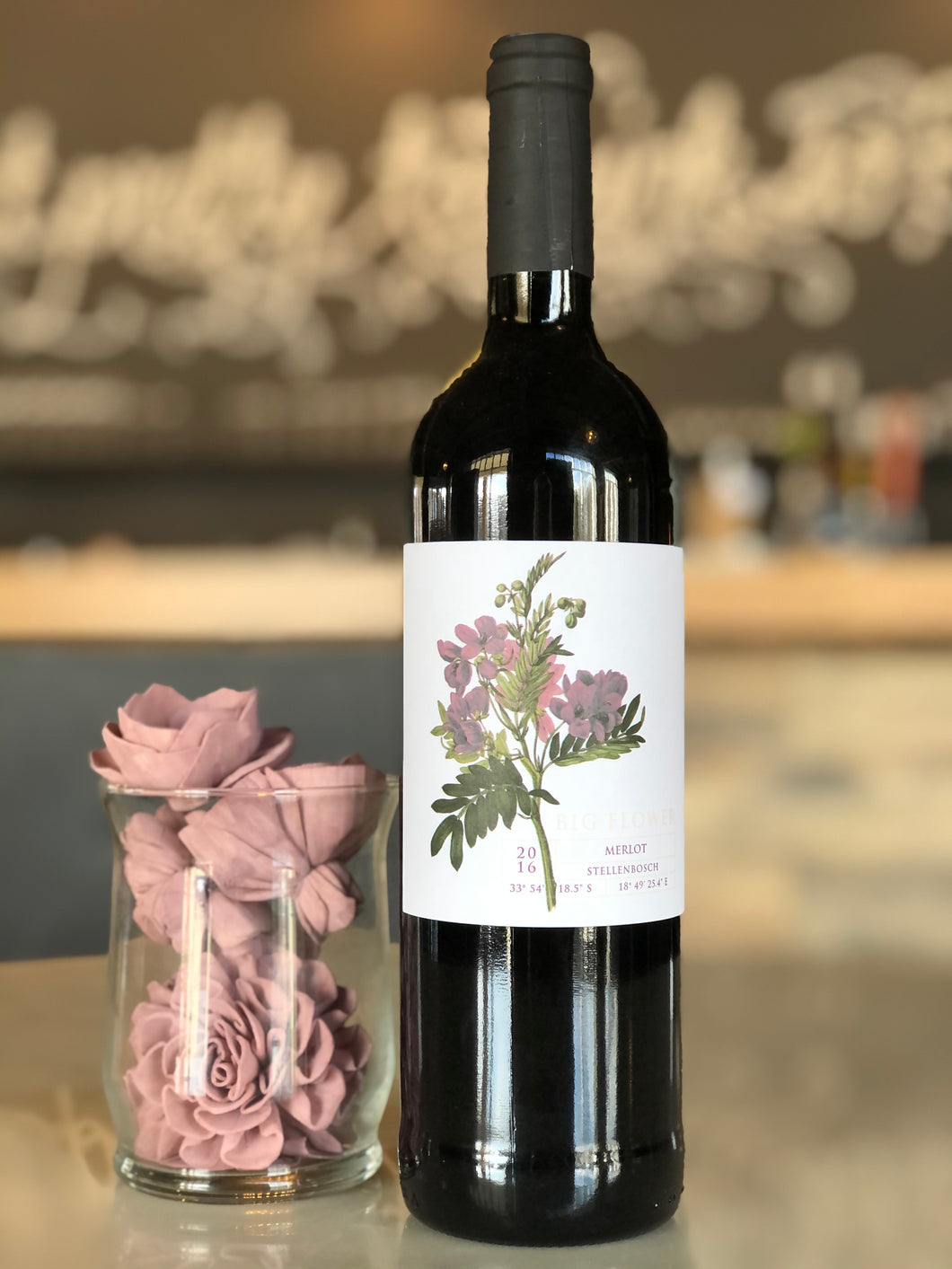 Big Flower Stellenbosch Merlot, 2016