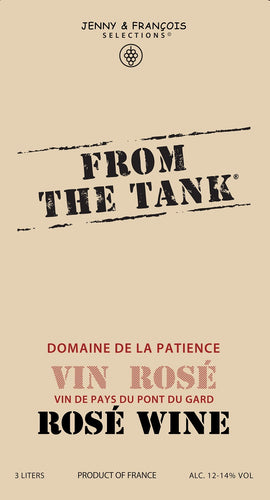 Jenny & Francois “From the Tank” - Rose