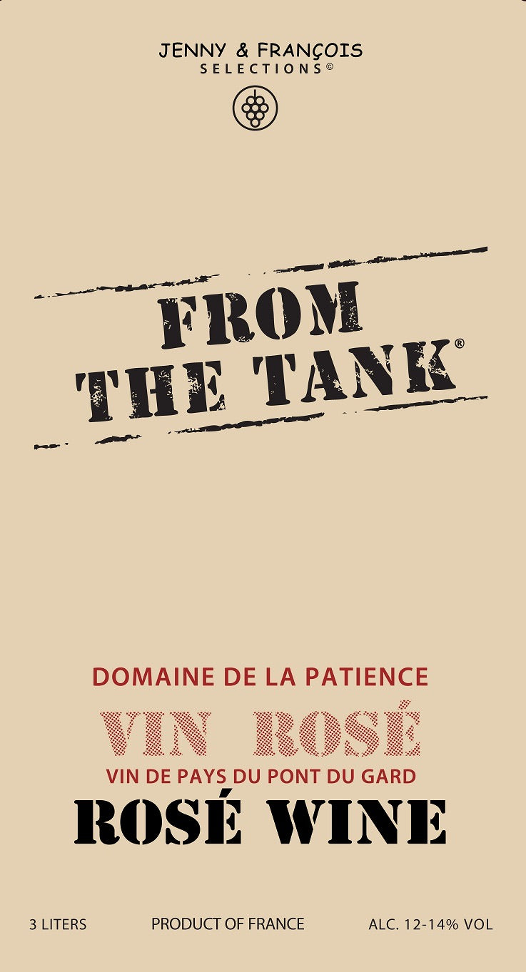 Jenny & Francois “From the Tank” - Rose