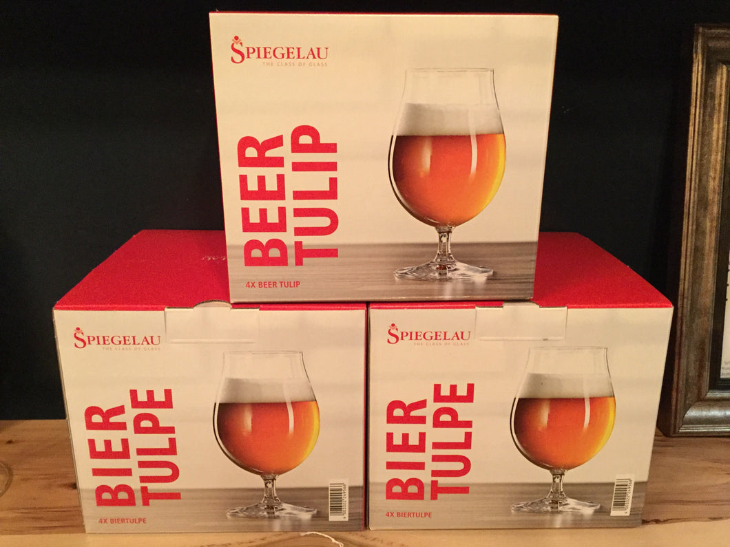 Spiegelau Crystal Tulip Beer Glasses - Set of 4 - 15.5 oz