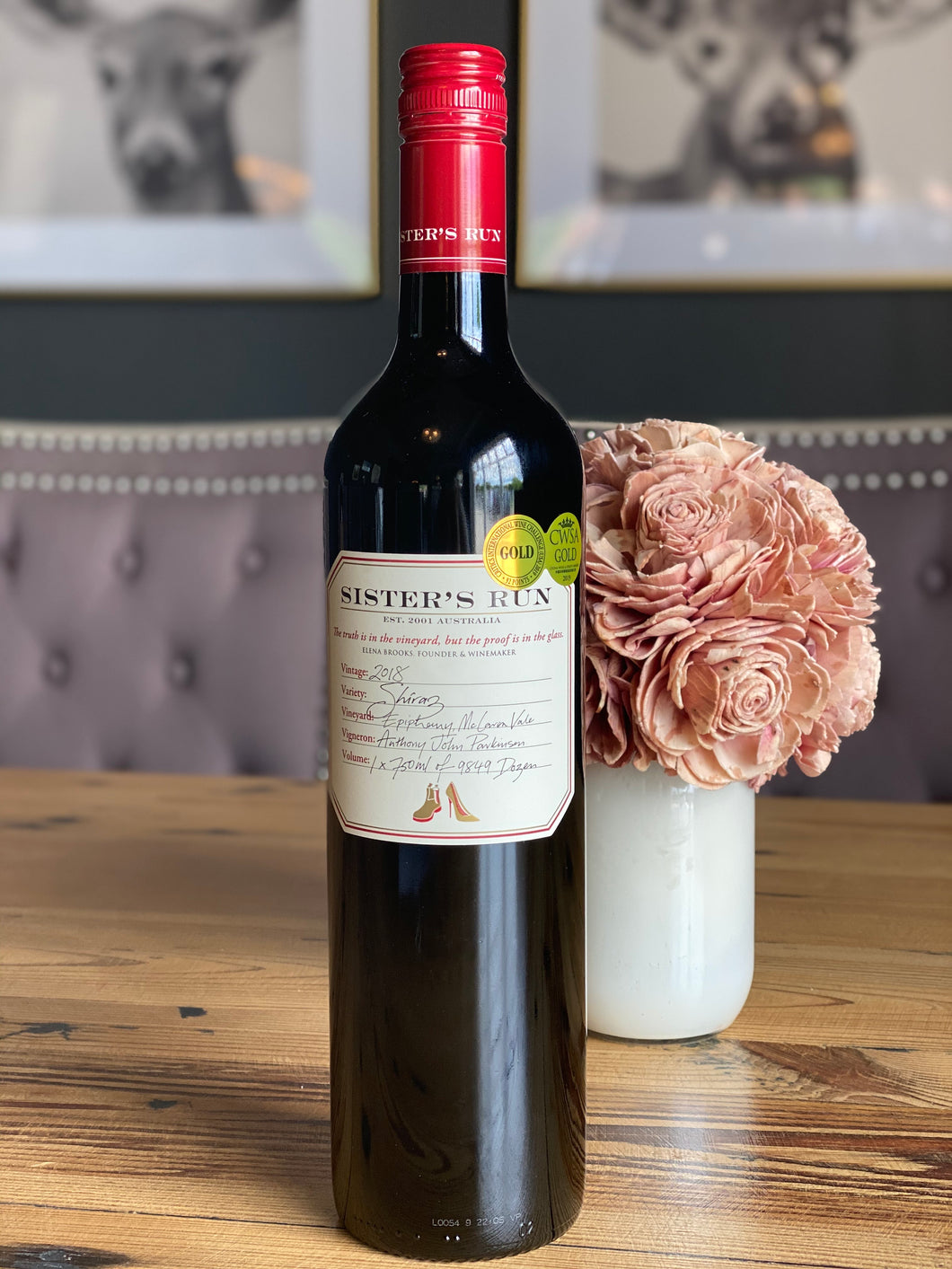 Sister s Run Epiphany McLaren Vale Shiraz 2018