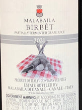 Malabaila Brachetto 'Birbet' (sweet), 2022