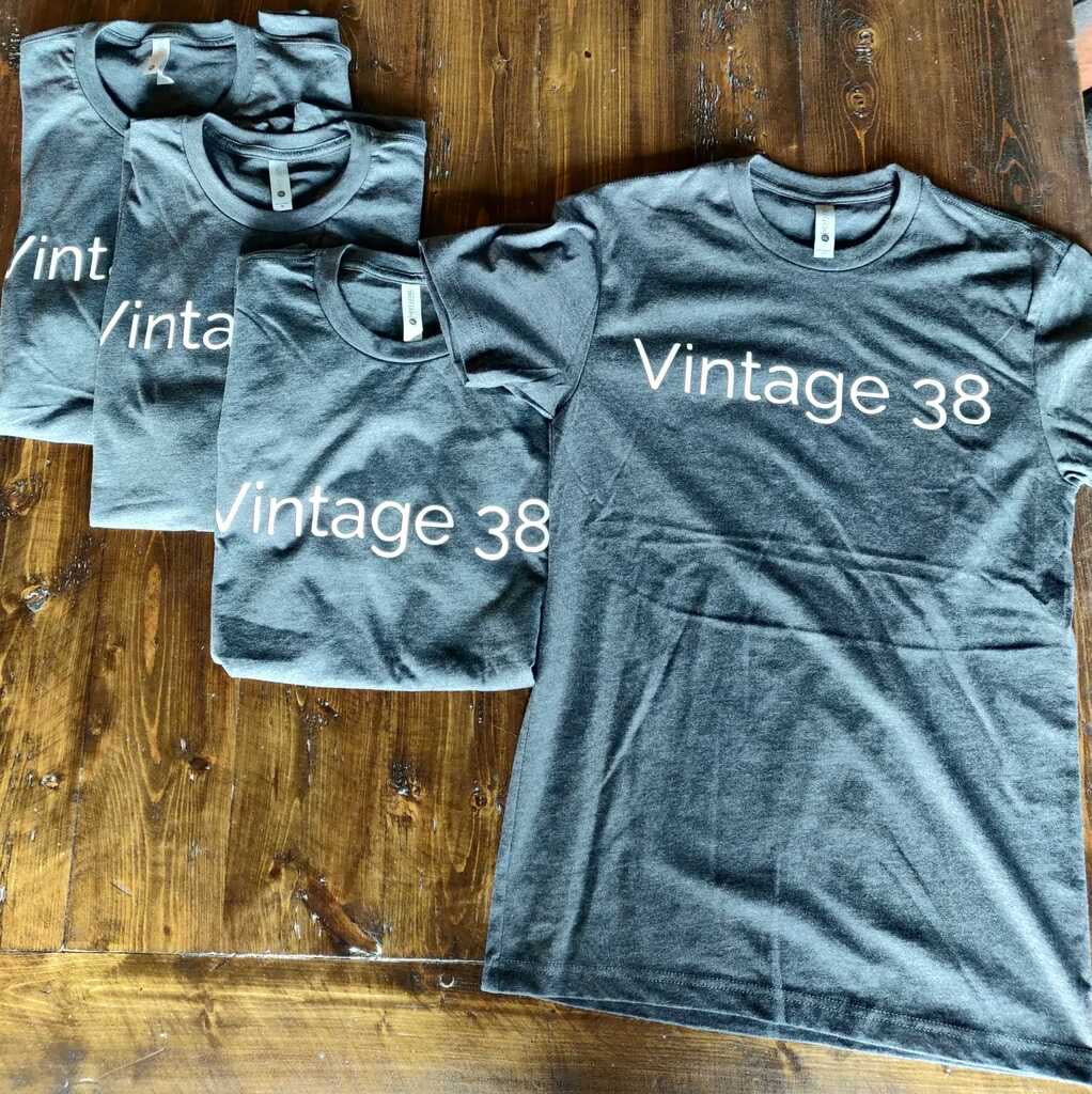 Vintage 38 T-Shirt (Unisex Crew Neck)