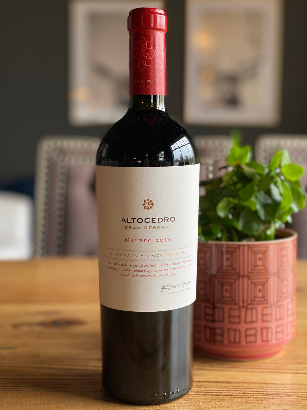 Altocedro GRAN RESERVA Malbec, 2017