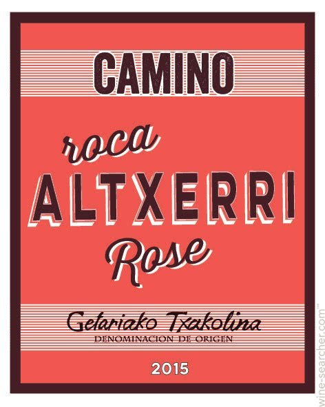 Camino Roca Altxerri Txakoli Rosado, 2018