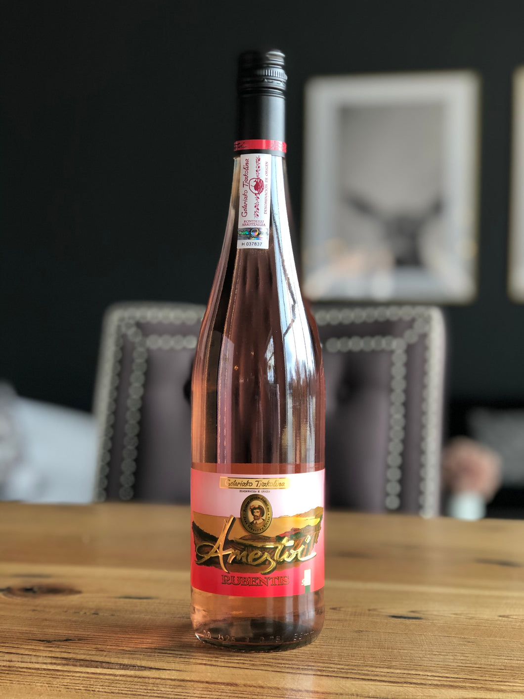 2022 Ameztoi Rubentis Txakolina Rosé