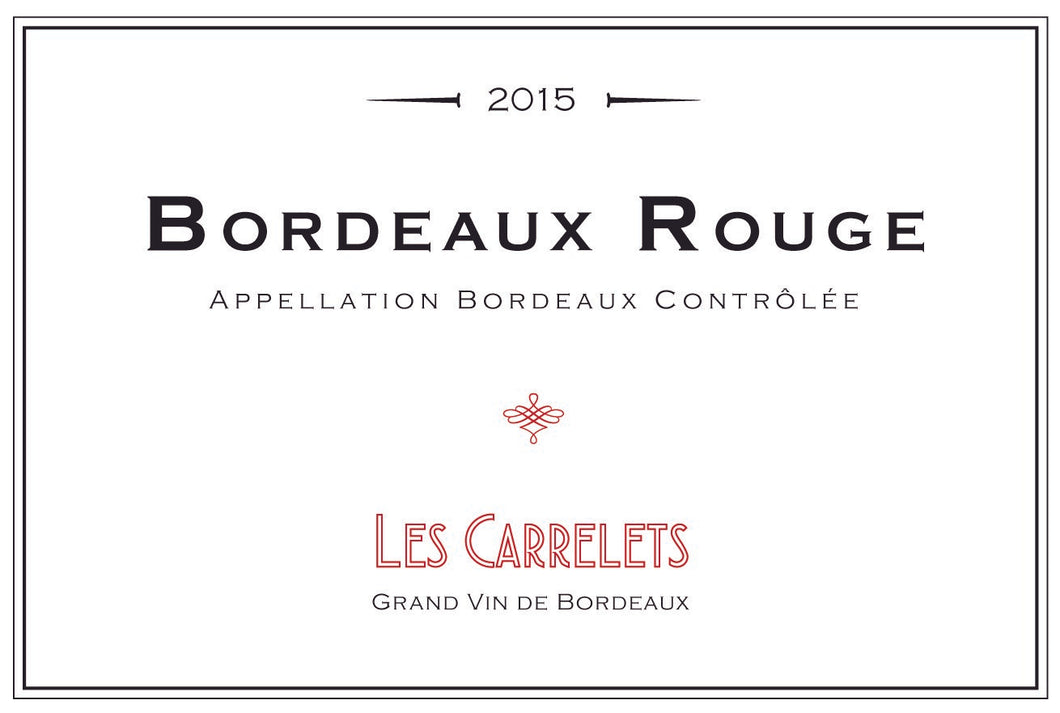 Les Carrelets Bordeaux Rouge, 2020