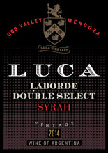 Luca Laborde Double Select Syrah, 2015