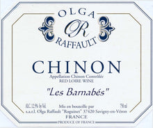 Olga Raffault Chinon "Les Barnabés", 2019