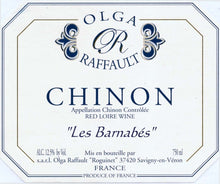 Olga Raffault Chinon "Les Barnabés", 2019