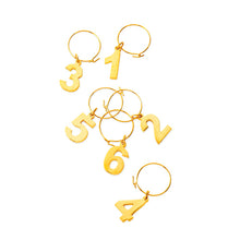 Wine Charms Gold
